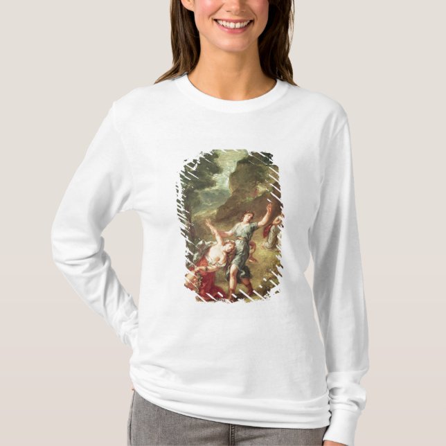 Camiseta Orfeo y Eurydice, primavera (Anverso)