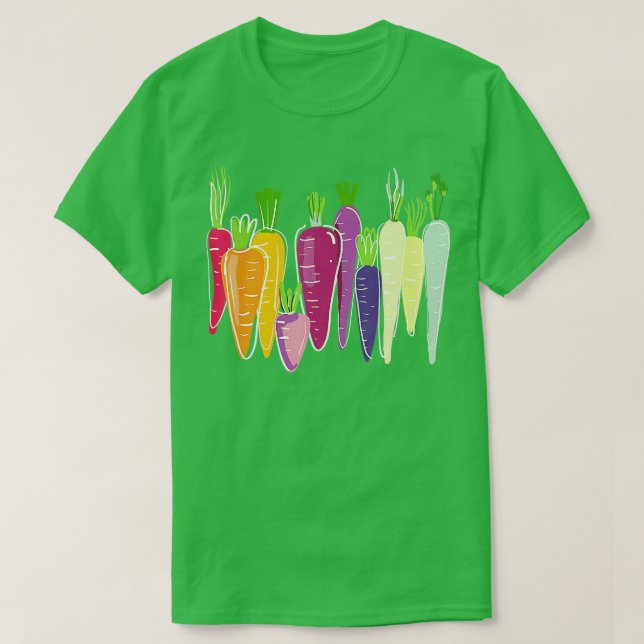 Camiseta Organi vegetal vegetal vegetal vegan de las garras (Diseño del anverso)