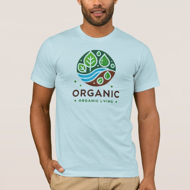 CAMISETA ORGANIC DESIGN Tシャツ (Anverso)