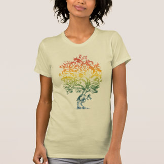 Camiseta orgánica de la imagen del Arma-Árbol
