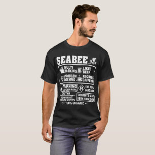 Camiseta orgánica de la ingeniero de infanteria de