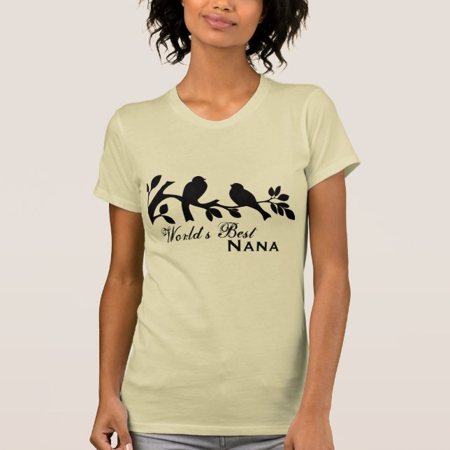Camiseta orgánica de la mejor de Nana del mundo (Anverso)