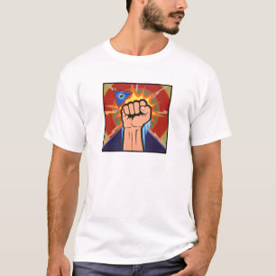 Camiseta orgánica de la "vigilancia eterna"