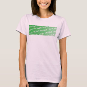 Camiseta orgánica de las señoras (cabida)