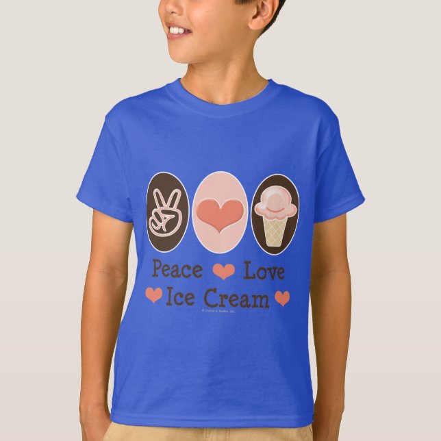 Camiseta orgánica de los niños de la crema de hiel (Anverso)