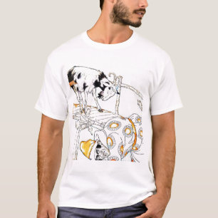 Camiseta orgánica de tres de Billy niños rudos d