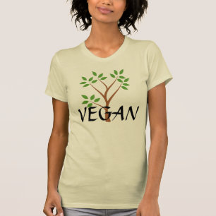 Camiseta orgánica del vegano