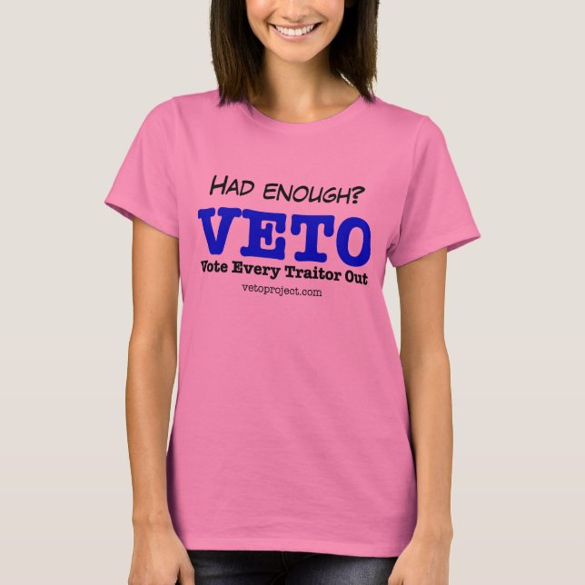 Camiseta orgánica del VETO Ladie - Natural (Anverso)