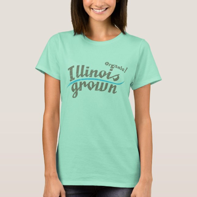 Camiseta Orgánica! Illinois (Anverso)