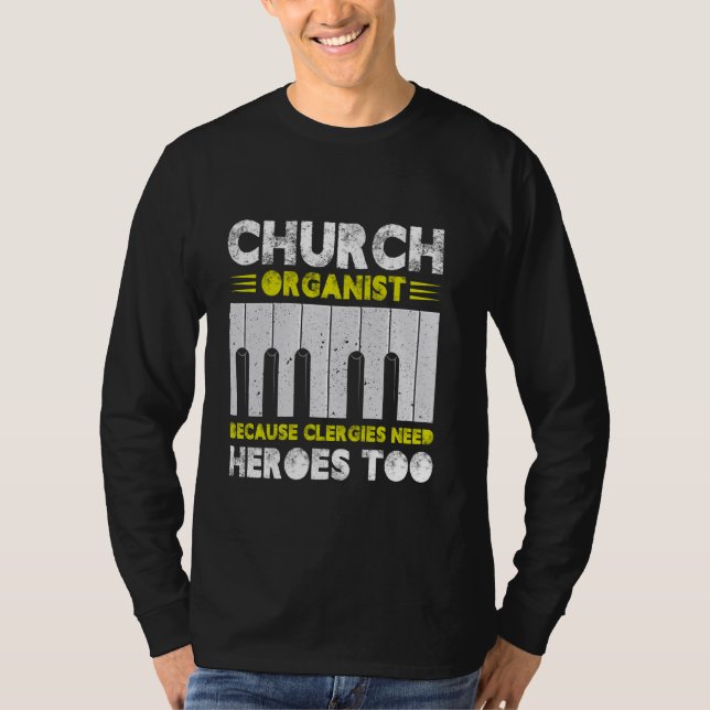 Camiseta Orgánico de la Iglesia porque las erogías también  (Anverso)