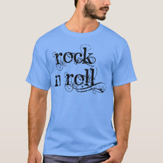 Camiseta orgánico de rock y roll
