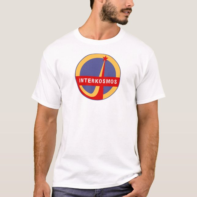 Camiseta Organismo aeroespacial soviético/INTERKOSMOS del (Anverso)