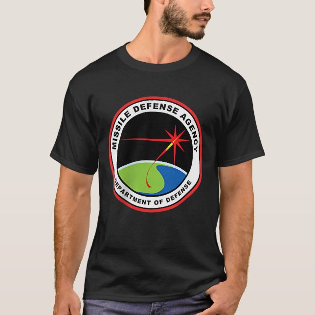 Camiseta  Organismo de Defensa de Misiles DOD MDA Fuerte Ve (Anverso)