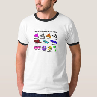Camiseta organismos 90s