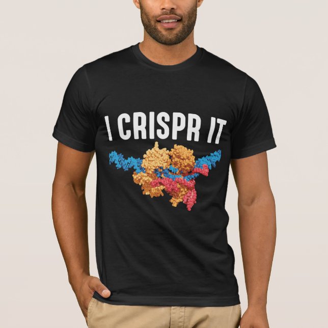 Camiseta Organismos de ADN de Crispr Profesor de Biología C (Anverso)