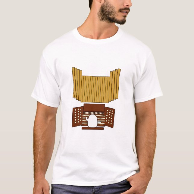 Camiseta Organista (Anverso)