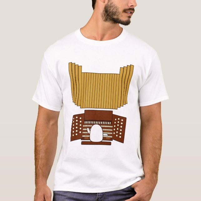 Camiseta Organista (Anverso)