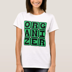 Camiseta organizador, cabecilla