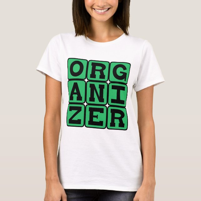 Camiseta organizador, cabecilla (Anverso)