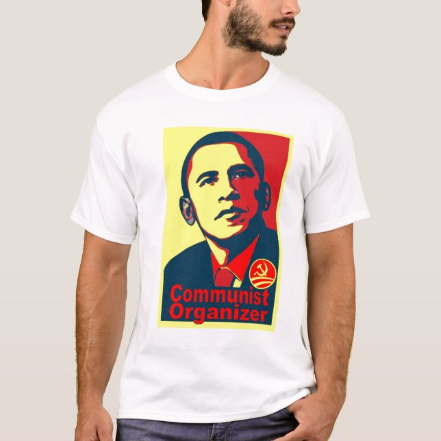 Camiseta Organizador comunista (Anverso)