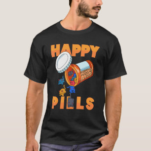 Camiseta Organizador de pastillas diario Happy Pills con an