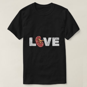Camiseta Órganos renales Amor Nefrología