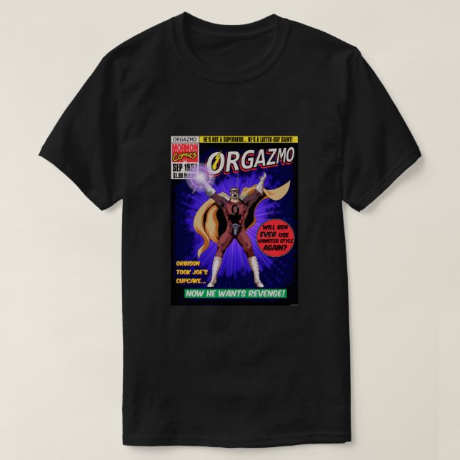 Camiseta Orgazmo perdió el clásico de la tarta (Diseño del anverso)