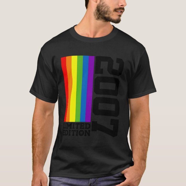 Camiseta Orgullo 16.ª Lgbtq 2007 Queer (Anverso)