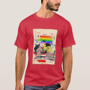 Camiseta Orgullo 2020 Dos hombres besándose