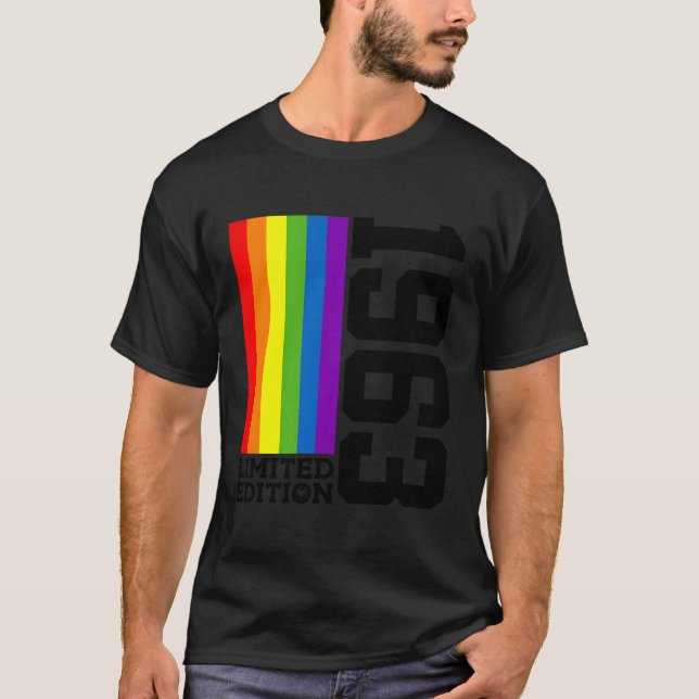 Camiseta Orgullo 60.º Lgbtq 1963 Queer (Anverso)