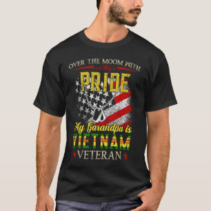 Camiseta Orgullo Abuelo Vietnam Veterano Regalo Vet de la G