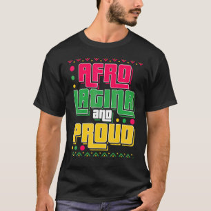 Camiseta Orgullo Afro Latino Afro Latina