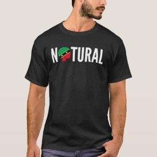 Camiseta Orgullo afro natural Bandera del Orgullo criollo S
