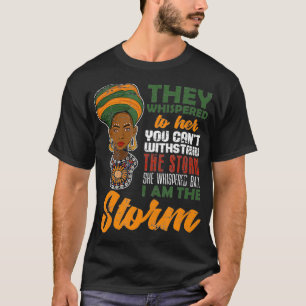 Camiseta Orgullo afroamericano: mujeres entregan historia n