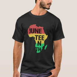 Camiseta Orgullo afroamericano por la libertad 1865