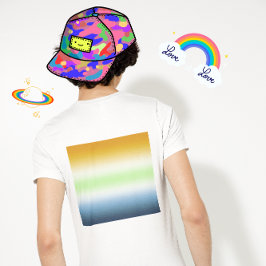 Camiseta Orgullo Agénero AroAce Gradiente