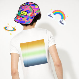 Camiseta Orgullo Agénero AroAce Gradiente