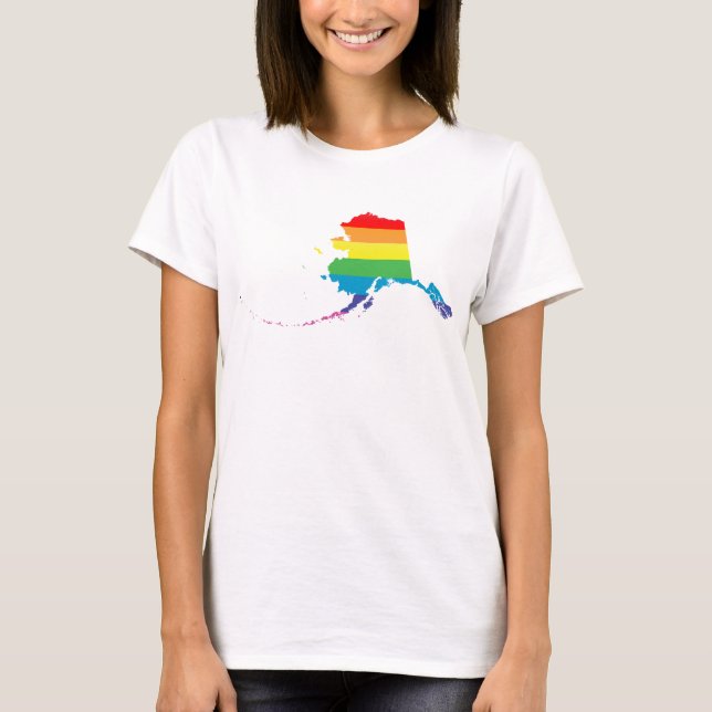 Camiseta orgullo alaska. (Anverso)