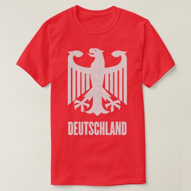 Camiseta Orgullo alemán de Deutschland (Diseño del anverso)