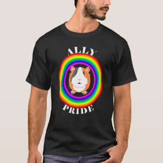 Camiseta Orgullo Aliado de Igualdad LGBTQ Arcoíris Lesbiana
