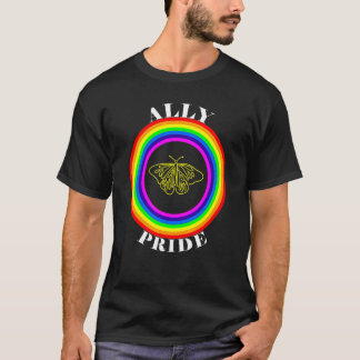 Camiseta Orgullo Aliado Igualdad LGBTQ Arcoíris Lesbiana Ga
