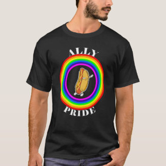 Camiseta Orgullo Aliado Igualdad LGBTQ Arcoíris Lesbiana Ga