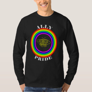 Camiseta Orgullo Aliado Igualdad LGBTQ Arcoíris Lesbiana Ga