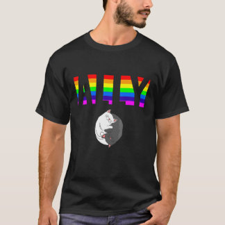 Camiseta Orgullo Aliado Igualdad LGBTQ Arcoíris Lesbiana Ga