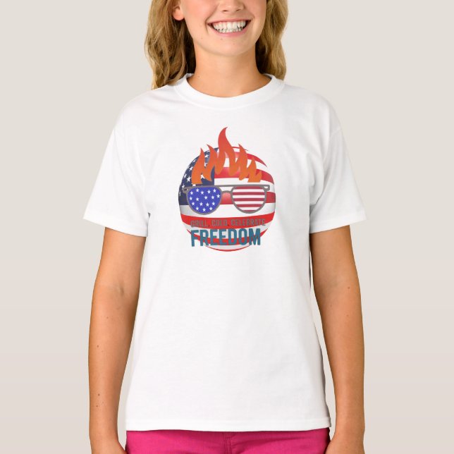 Camiseta Orgullo americano (Anverso)