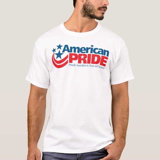 Camiseta Orgullo americano (Anverso)