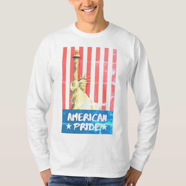 Camiseta Orgullo americano (Anverso)