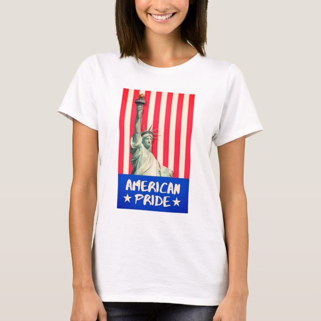 Camiseta Orgullo americano (Anverso)