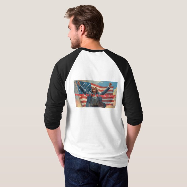 Camiseta Orgullo Americano (Reverso completo)