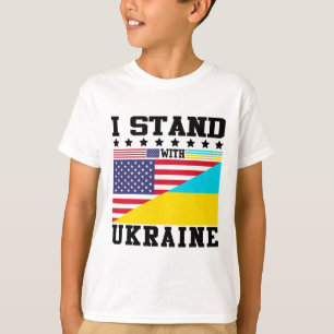 Camiseta Orgullo Americano de Ucrania Vintage Retro Fla ucr